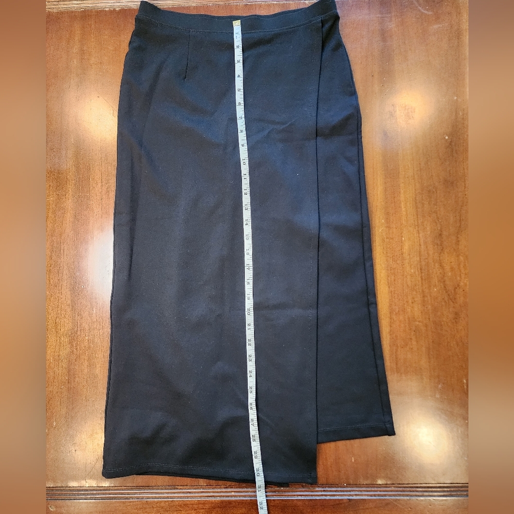 Betabrand Black Pencil Skirt - Picture 7 of 8